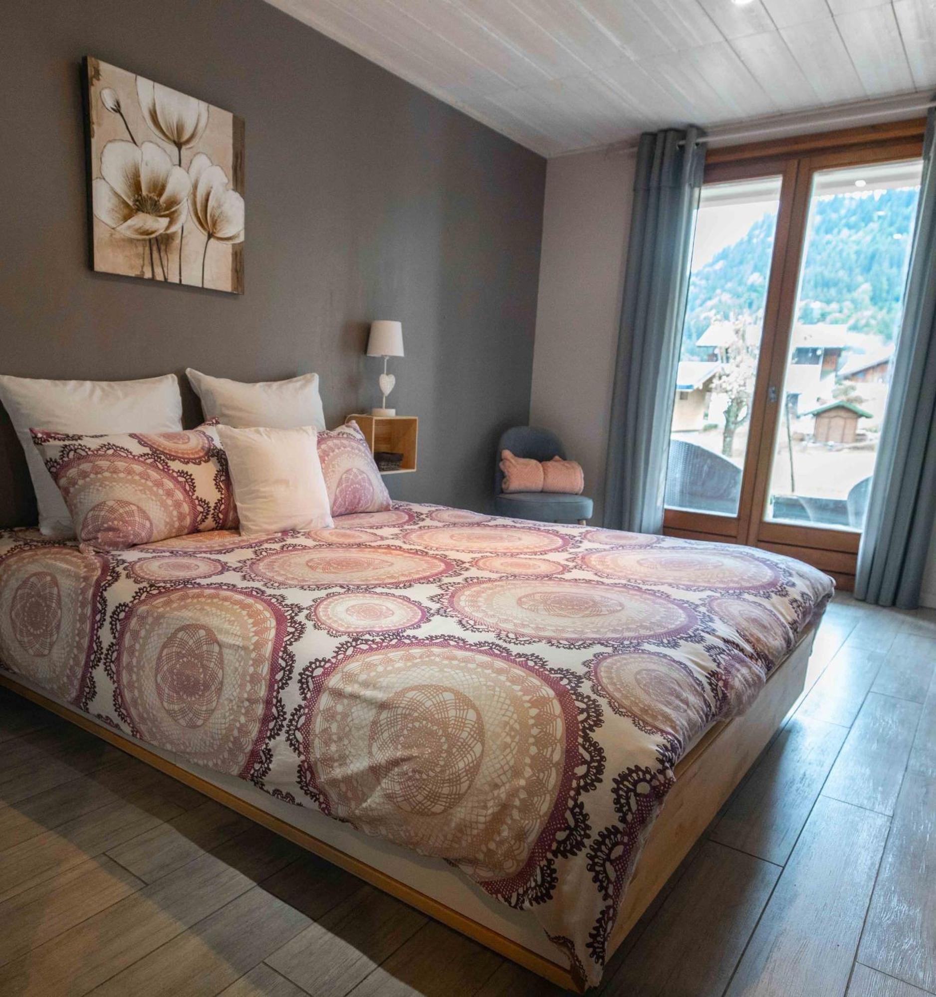 Chambres En Chalet Petit Dejeuner Inclus La Cote d'Arbroz Exteriör bild