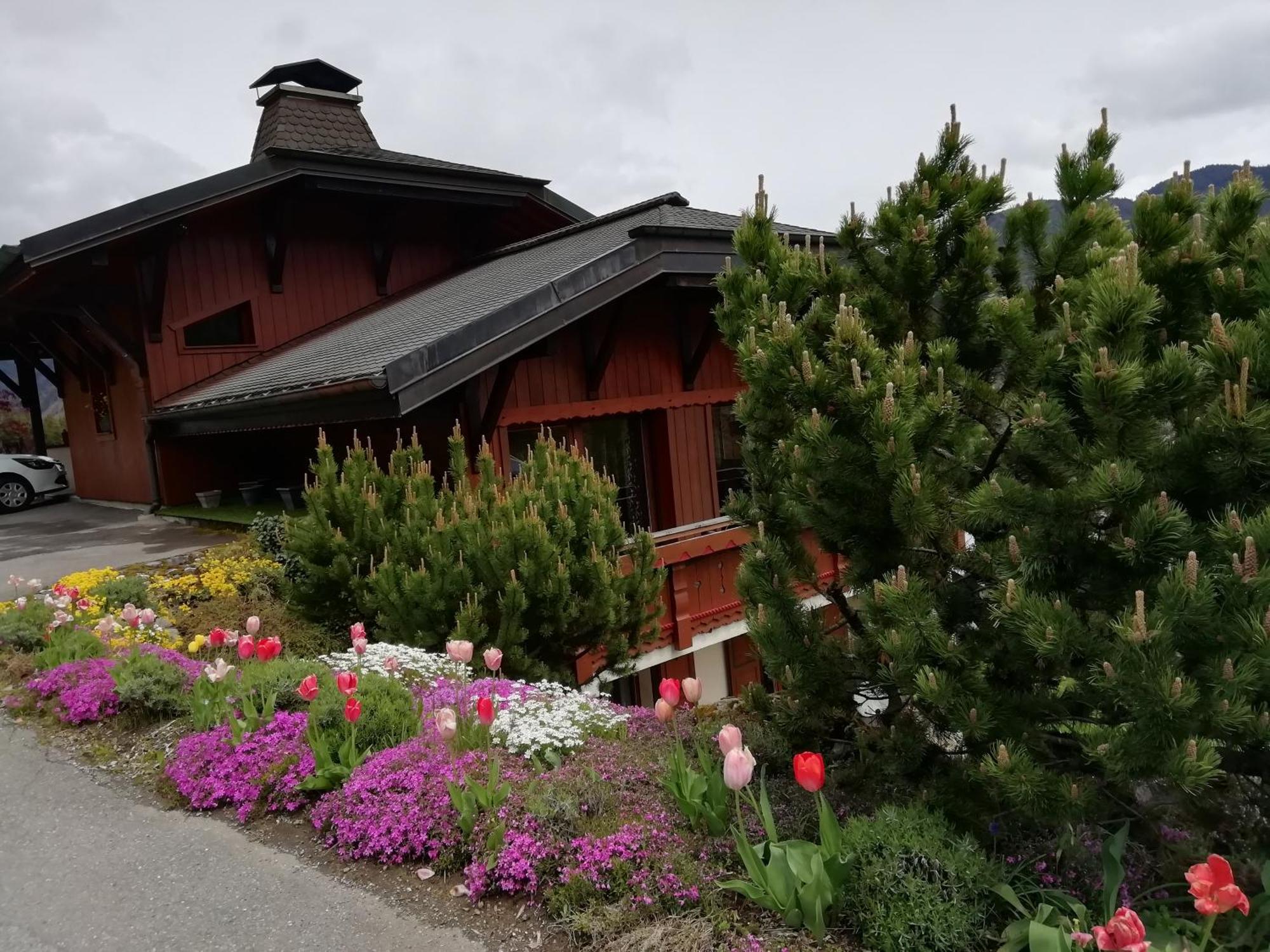Chambres En Chalet Petit Dejeuner Inclus La Cote d'Arbroz Exteriör bild
