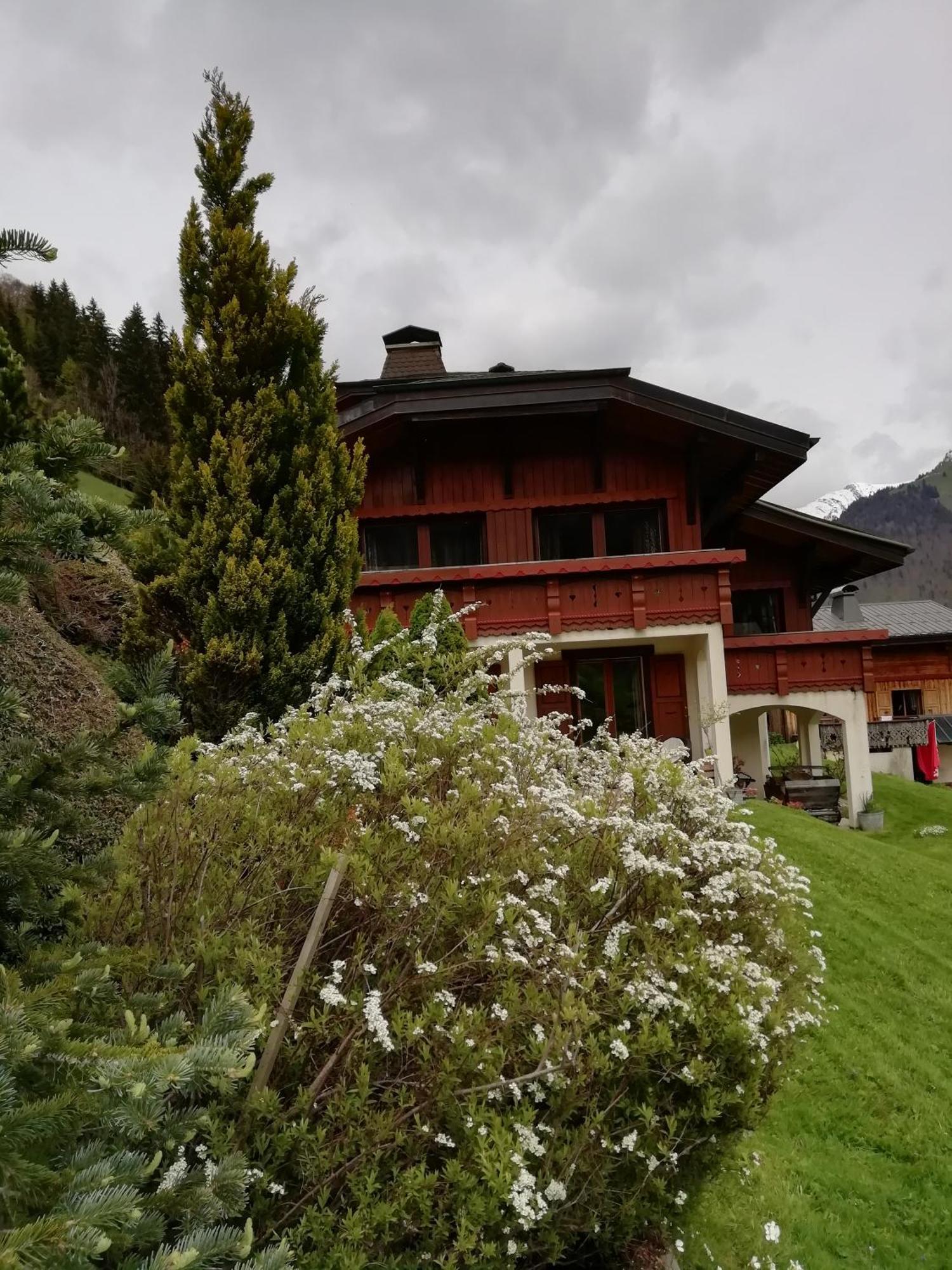 Chambres En Chalet Petit Dejeuner Inclus La Cote d'Arbroz Exteriör bild